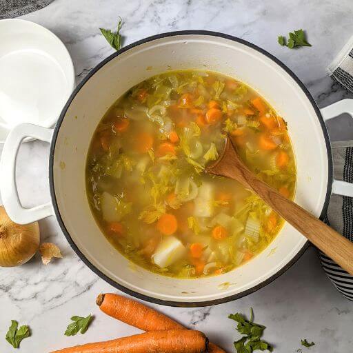 seriously good vegetable soup